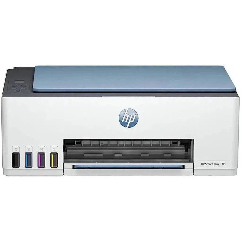 HP Smart Tank 585 AIO - 12ppm / 4800dpi / A4 / USB / Wi-Fi / Bluetooth / Color Inkjet - Printer HP