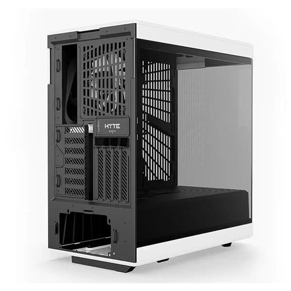 Hyte Y40 Mid Tower Case - Black and White ColorWaves