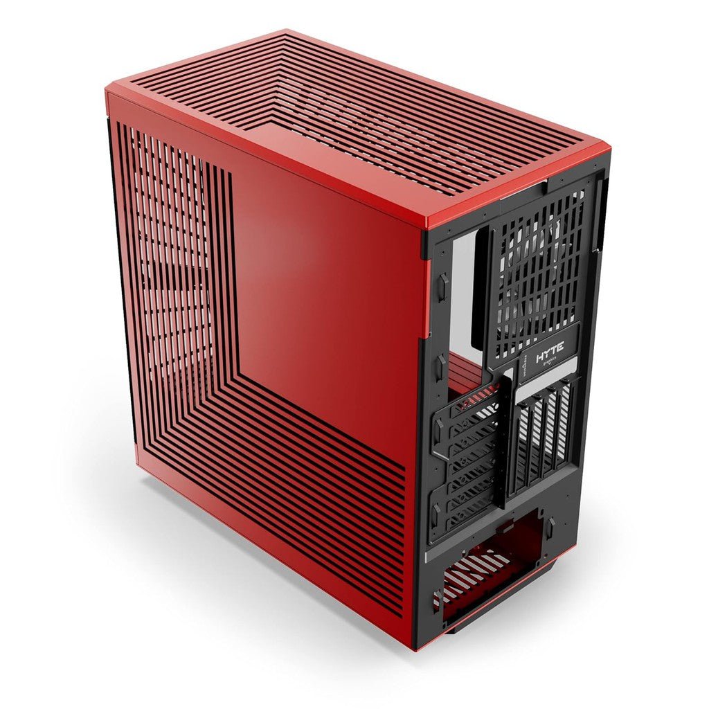 Hyte Y40 Mid Tower Case - Red ColorWaves