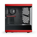 Hyte Y40 Mid Tower Case - Red ColorWaves