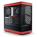Hyte Y40 Mid Tower Case - Red ColorWaves