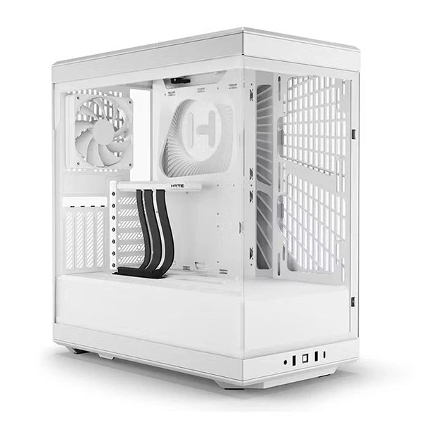 Hyte Y40 Mid Tower Case - Snow White ColorWaves