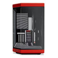 Hyte Y70 Mid Tower Cabinet - Black Red ColorWaves