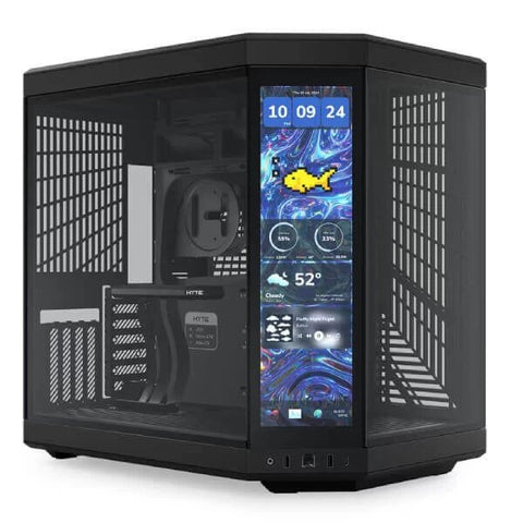 Hyte Y70 Touch Infinite Mid Tower Cabinet - Black ColorWaves