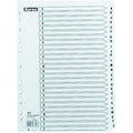 Index Divider A-Z ColorWaves