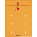 Inter Department Envelopes With String Button Closure -10 In X 13 In -Box Of 100 ColorWaves