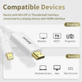 JASOZ Mini DisplayPort to HDMI Cable – 1.5 meter Jasoz