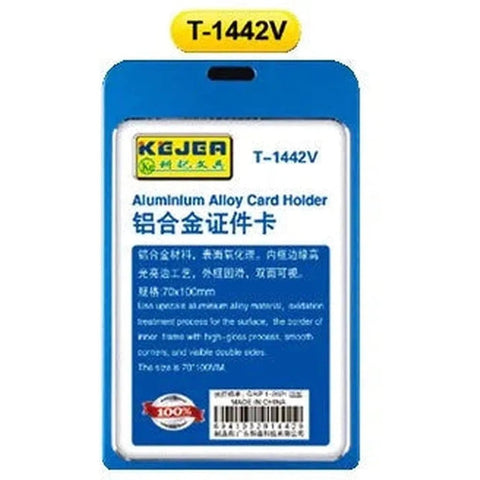 Kejea T-1442V Aluminum Alloy Card Holder Thinner ColorWaves