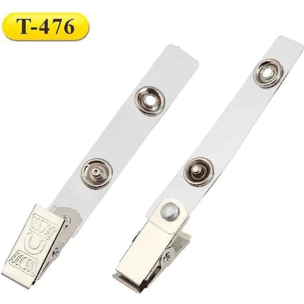 Kejea T-476 Suspension Id Clip Touch Button - Pack Of 100 ColorWaves