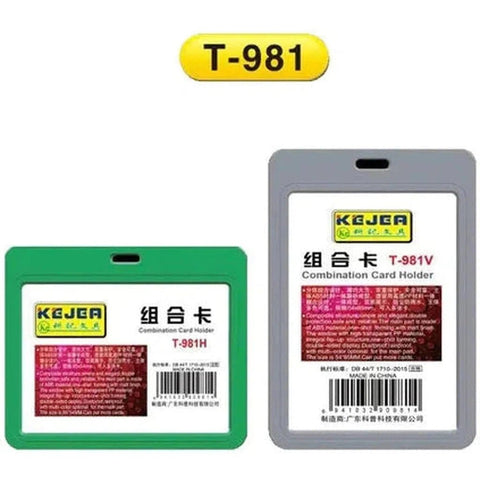 Kejea T-981 Combination Card Holder ColorWaves