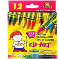 Kid Art Crayons Set Of 12 ColorWaves