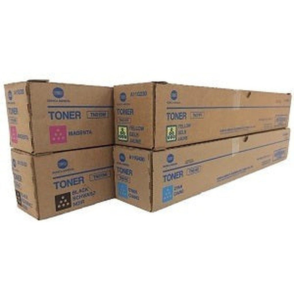 Konica Minolta Tn 319 Cyan Toner Cartridge ColorWaves