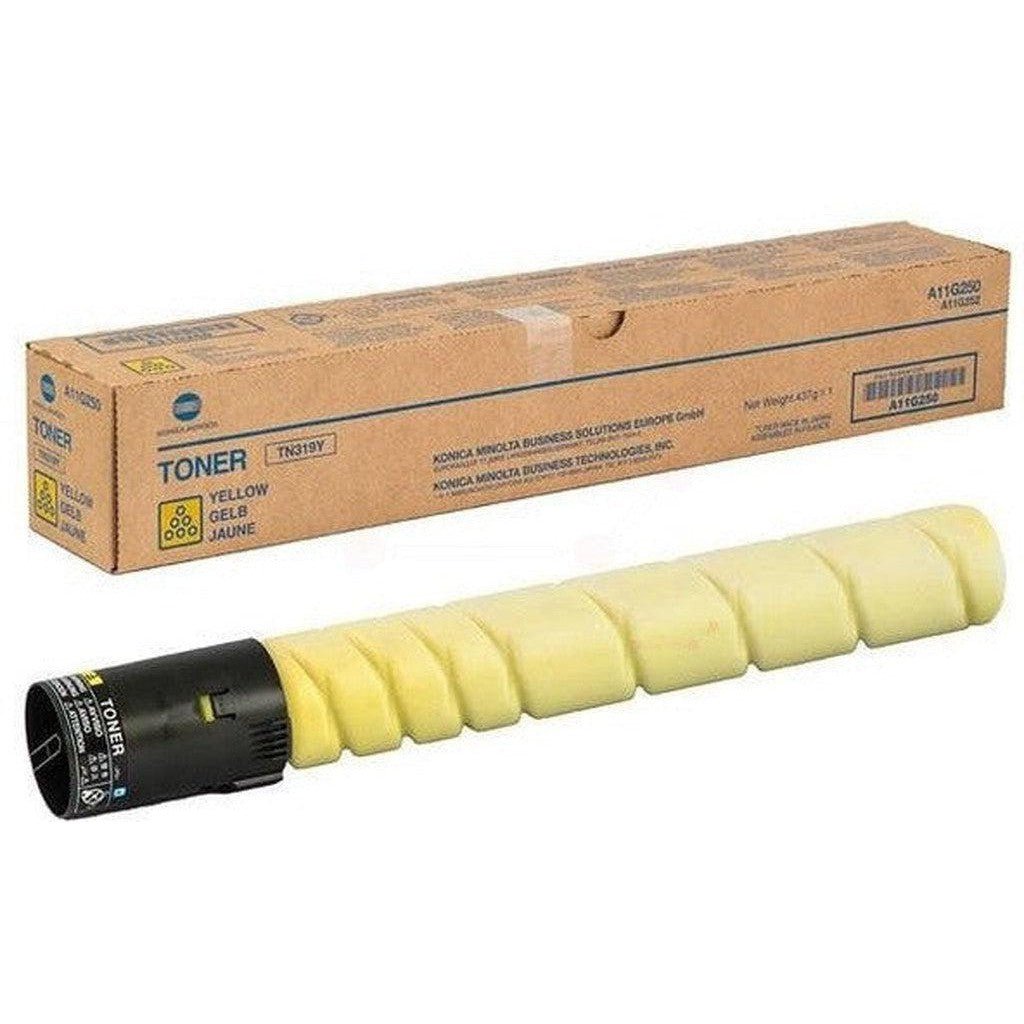 Konica Minolta Tn 319 Yellow Toner Cartridge ColorWaves