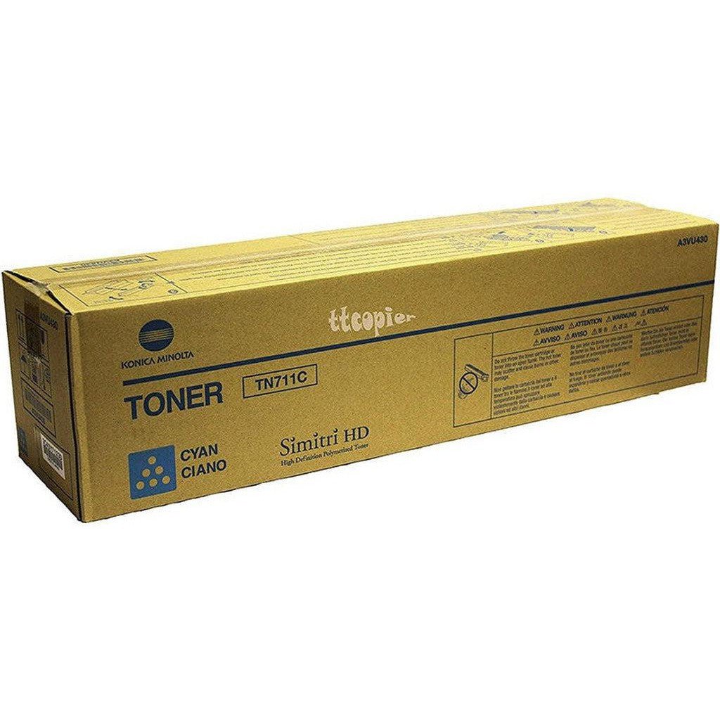 Konica Minolta Tn-711C Cyan Toner Cartridge ColorWaves