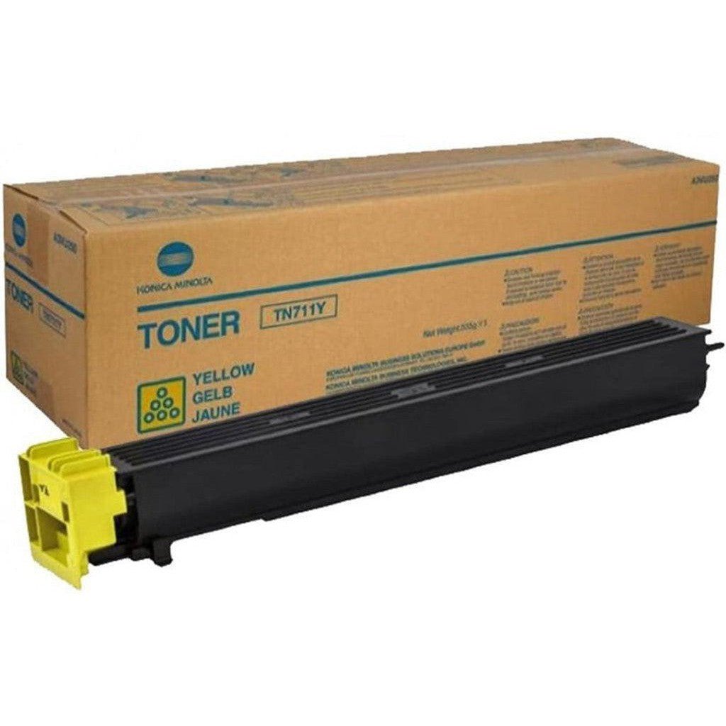 Konica Minolta Tn-711Y Yellow Toner Cartridge ColorWaves