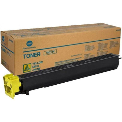 Konica Minolta Tn-711Y Yellow Toner Cartridge ColorWaves