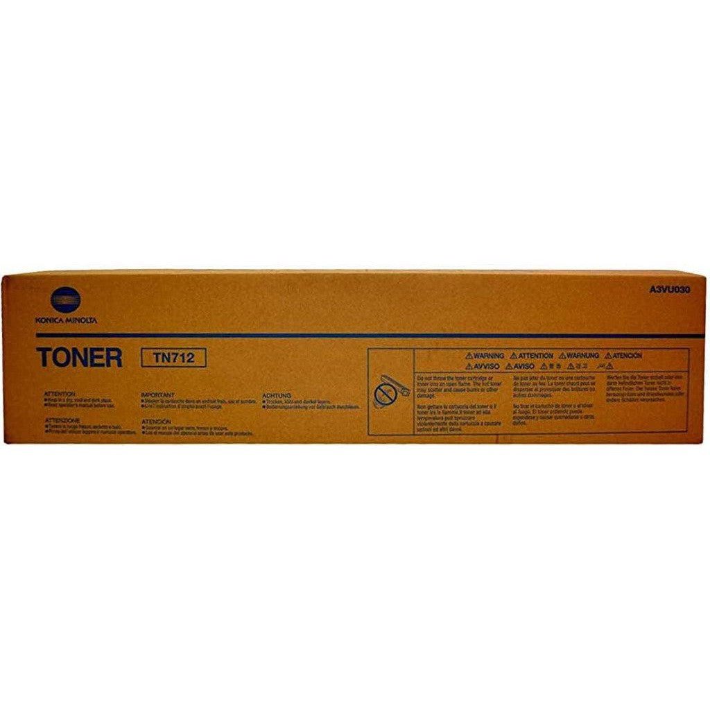 Konica Minolta Tn 712 Black Original Toner (40,800 Yield) ColorWaves