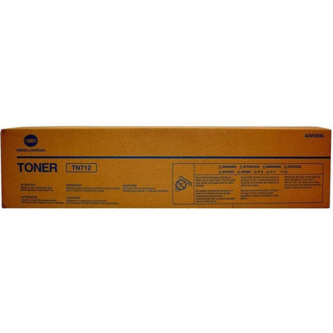 Konica Minolta Tn 712 Black Original Toner (40,800 Yield) ColorWaves
