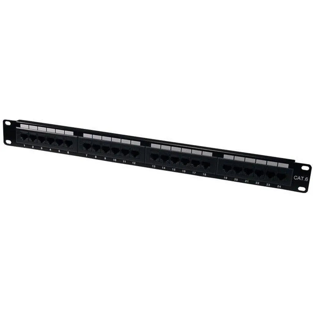 Kuwes Patch Panel Cat6 Unshielded 24 Port Kuwes