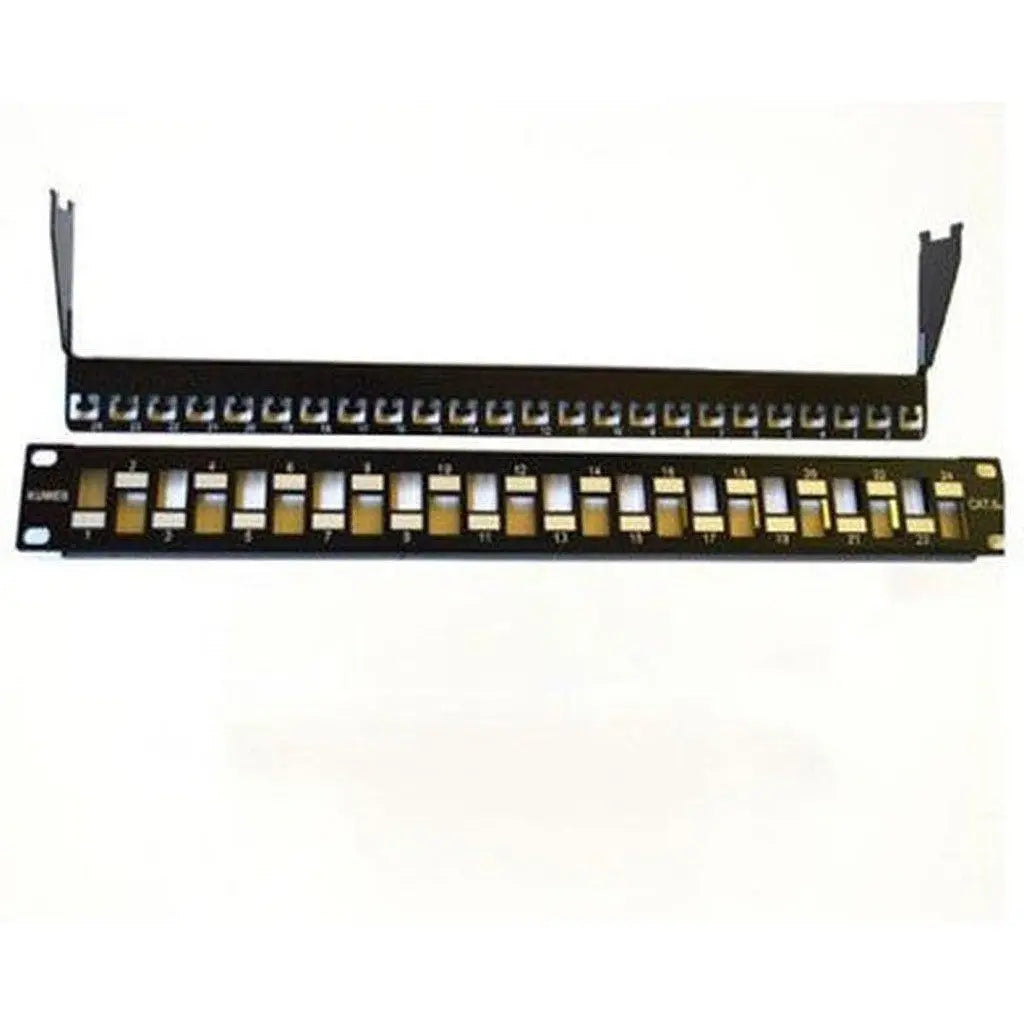 Kuwes Patch Panel Cat6A Unshielded 24 Port Kuwes
