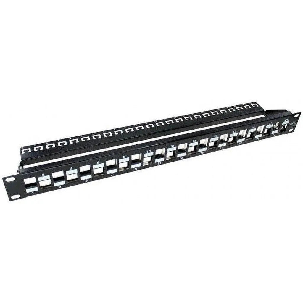 Kuwes Patch Panel Cat6A Unshielded 24 Port Kuwes