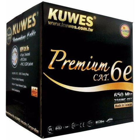 Kuwes Premium Cat6E Cable 305 Meter Kuwes