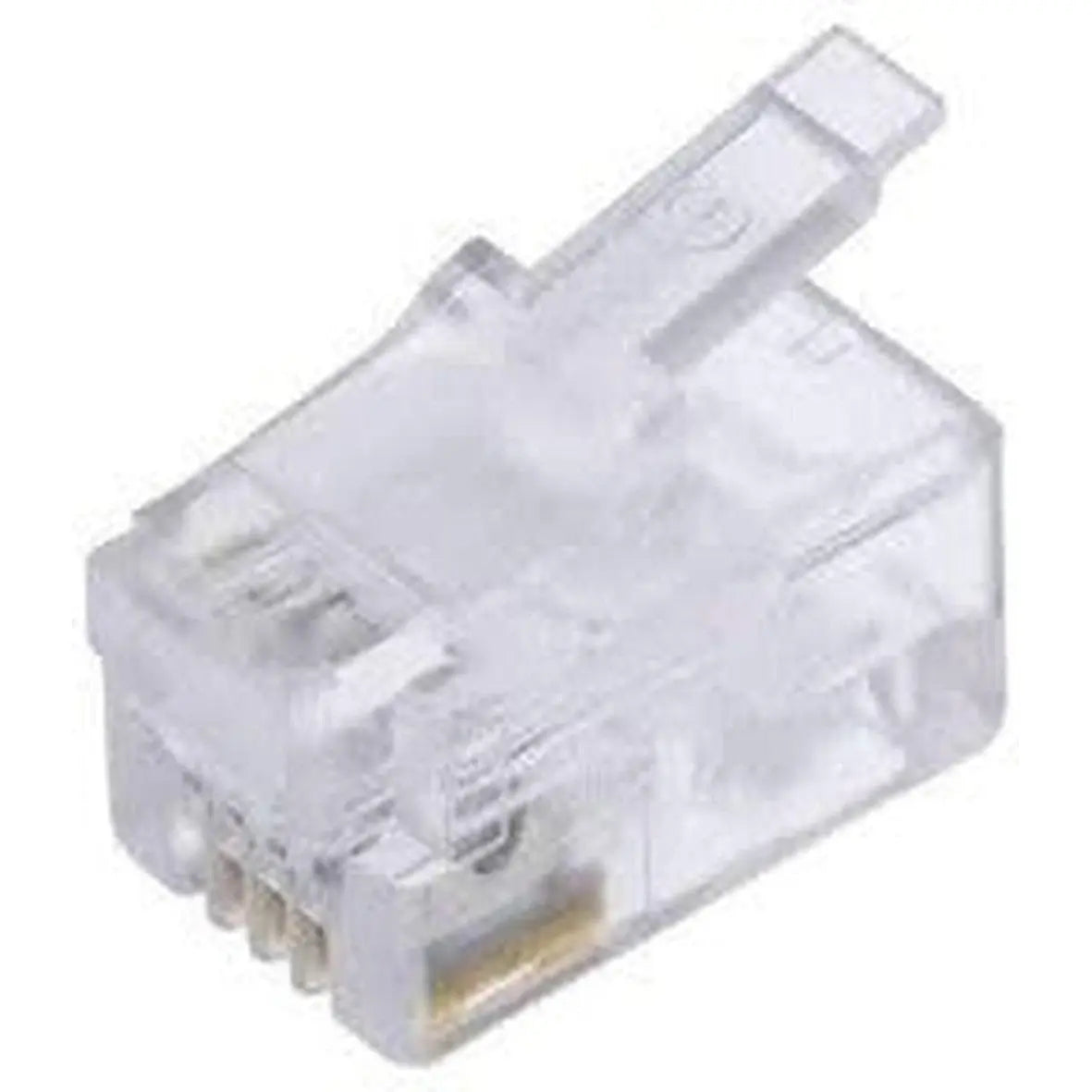 Kuwes Rj11 Connector 6P4C 100 Pcs Pack Kuwes