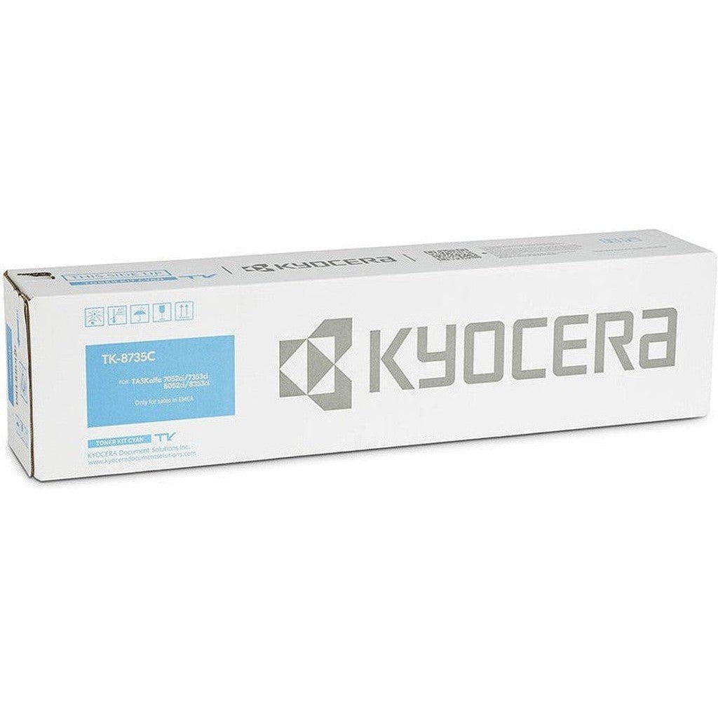Kyocera Tk-8735C Cyan Toner Cartridge Kyocera