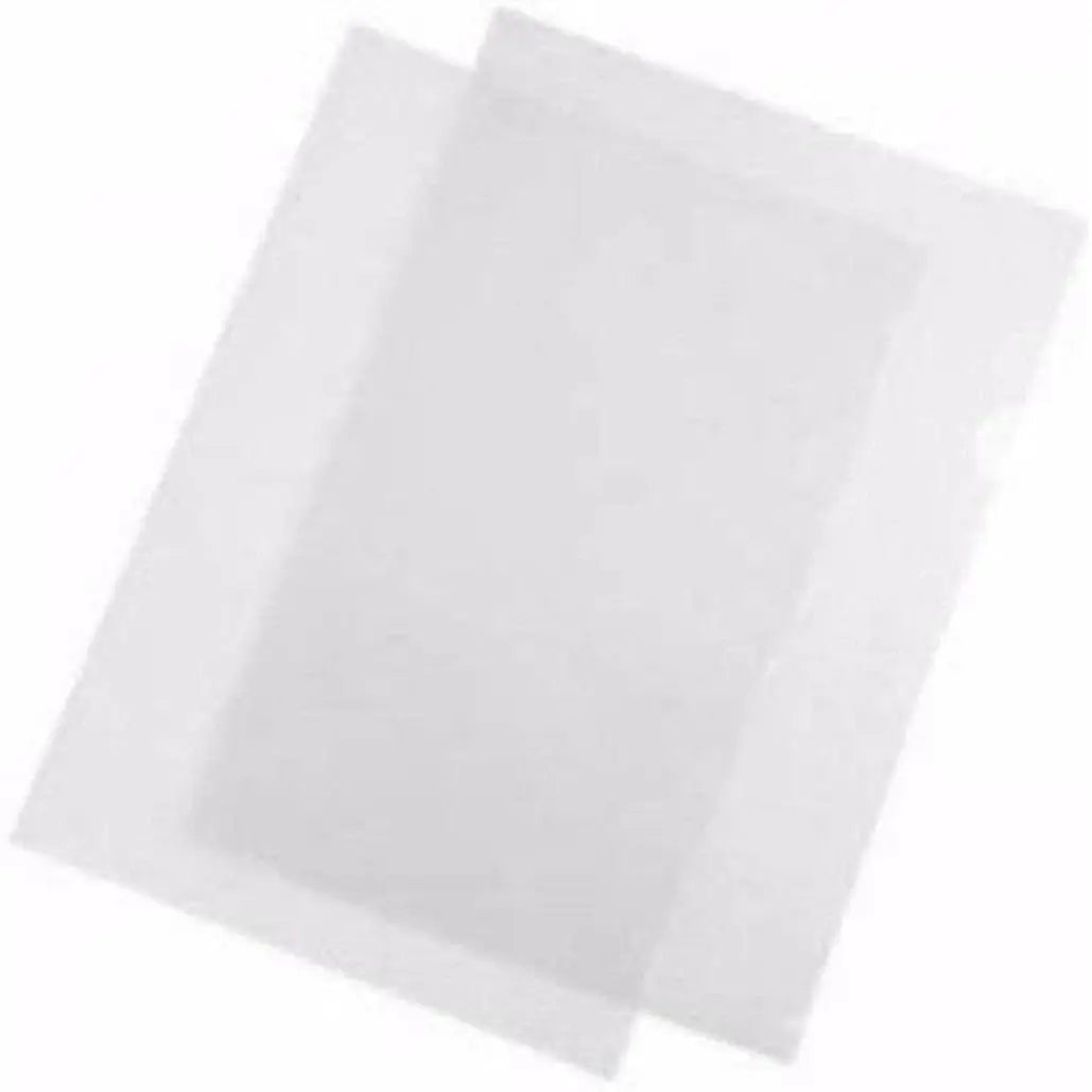 L Shape Plastic File - 100Pcs ColorWaves