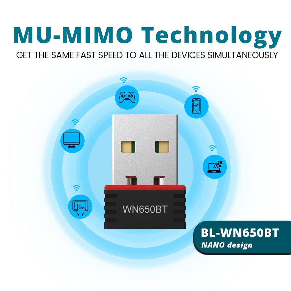 LB-LINK USB WIFI+BLUETOOTH WN650BT ColorWaves