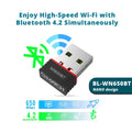 LB-LINK USB WIFI+BLUETOOTH WN650BT ColorWaves