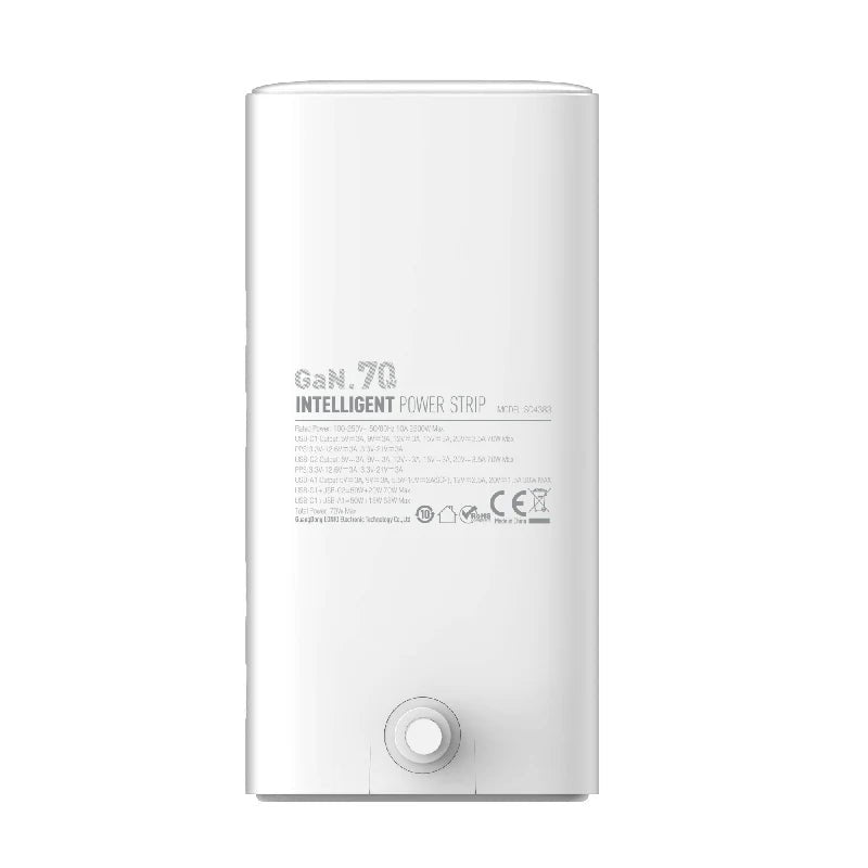 LDNIO SC4383 Multifunctional Universal Desktop Power Adapter - 70W / White Ldnio