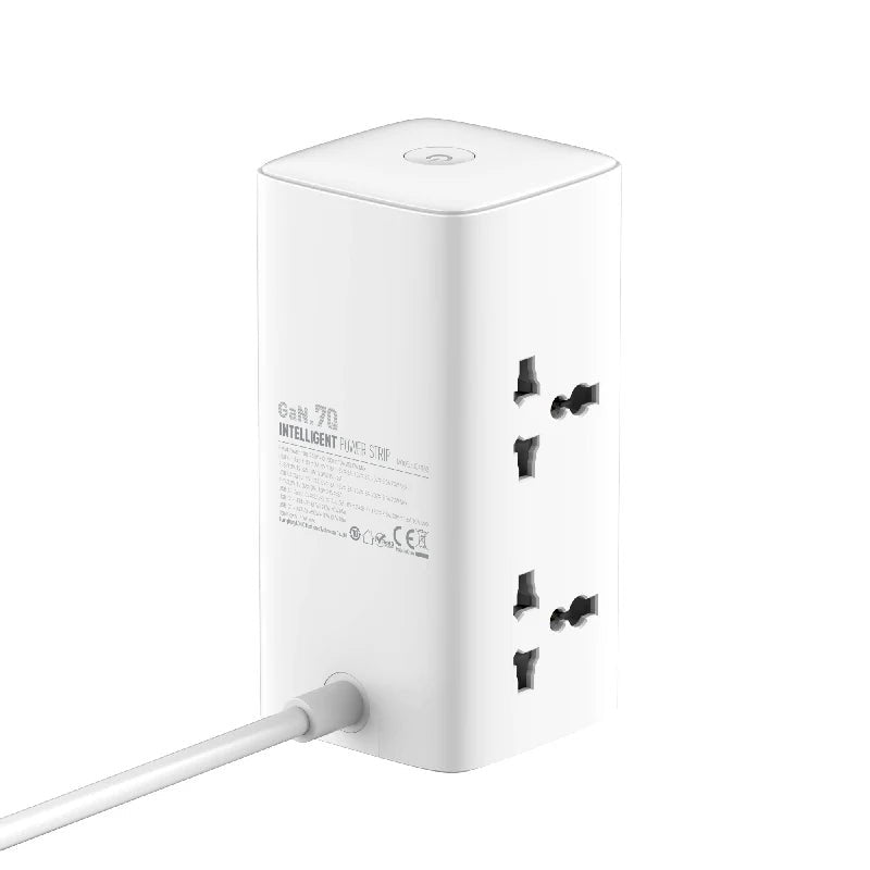 LDNIO SC4383 Multifunctional Universal Desktop Power Adapter - 70W / White Ldnio