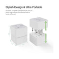 LDNIO Z4 6A Max Universal Travel Plug - 6A / White Ldnio
