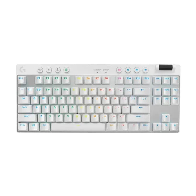 LOGITECH Pro X TKL LIGHTSPEED Wireless Gaming Keyboard - White Logitech