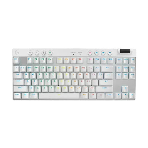 LOGITECH Pro X TKL LIGHTSPEED Wireless Gaming Keyboard - White Logitech
