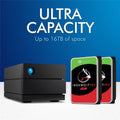 LaCie 2-Big Raid Hard Drive Array - 28TB / 2-Bay / USB 3.1 / USB-C ColorWaves