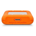 LaCie 4TB External Rugged USB-C Portable Hard Drive Up to 130 MB/s Includes 2-Years Data Recovery Services For PC & Mac ColorWaves