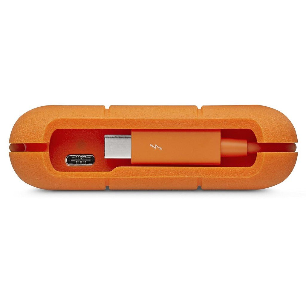 LaCie 4TB External Rugged USB-C Portable Hard Drive Up to 130 MB/s Includes 2-Years Data Recovery Services For PC & Mac ColorWaves