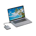 LaCie Portable Mobile Drive - 5TB / USB 3.2 Gen 1 / Type-C / Titanium Silver / External Hard Drive ColorWaves