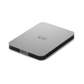 LaCie Portable Mobile Drive - 5TB / USB 3.2 Gen 1 / Type-C / Titanium Silver / External Hard Drive ColorWaves