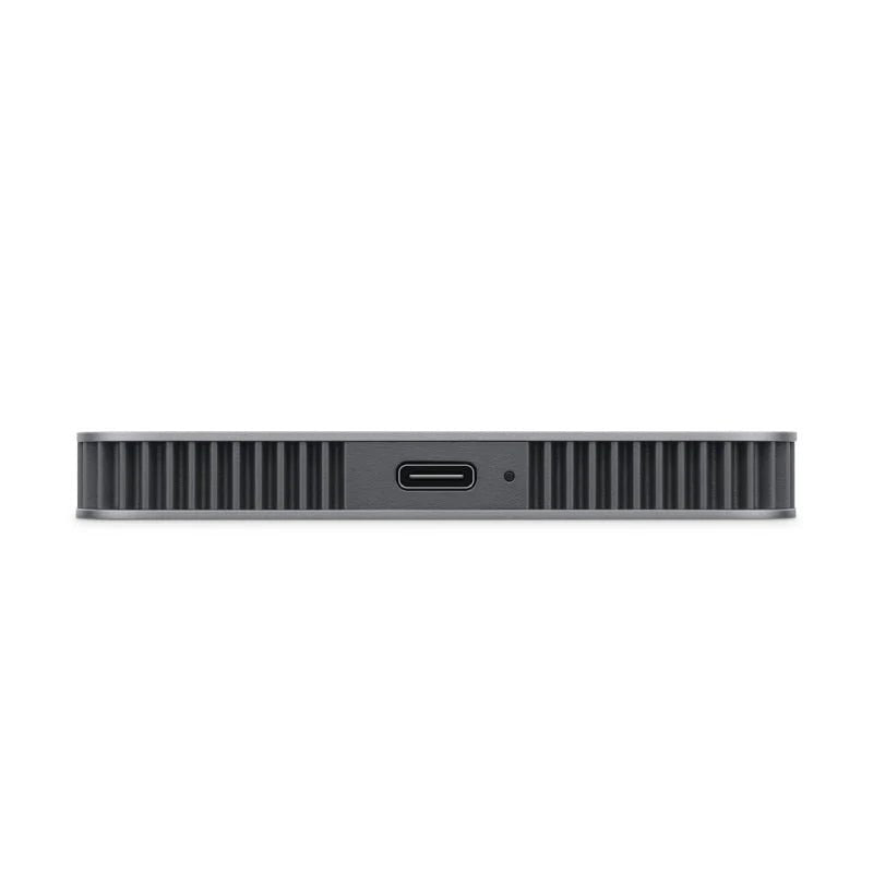 LaCie Portable Mobile Drive Secure - 4TB / 5.0 Gbps / USB 3.2 Gen 1 / Type-C / Space gray / External Hard Drive ColorWaves