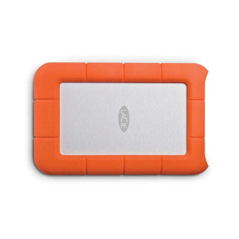 LaCie Rugged portable Mini - 2TB / 5.0 Gbps / USB 3.0 / Type-C / External Hard Drive ColorWaves