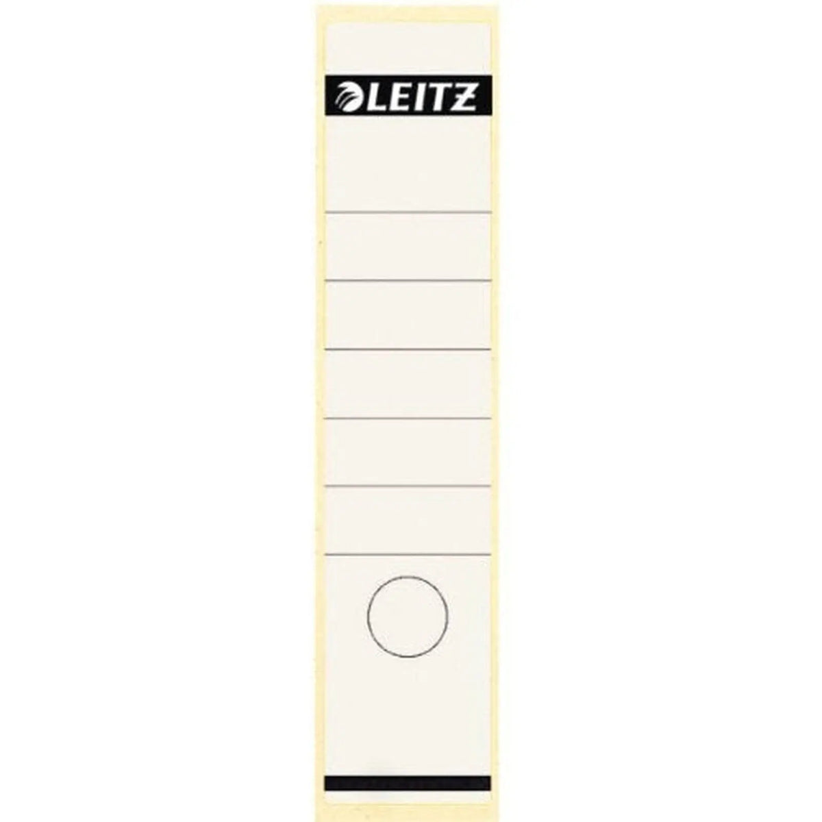 Leitz Spine Labels Wide Long 1640 00-01 61X285 Mm White Pack Of 10 ColorWaves