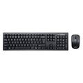 Lenovo 100 Wireless Keyboard and Mouse Combo - Wireless / USB Receiver / 1000dpi / English/Arabic / Black - Keyboard & Mouse Combo Lenovo