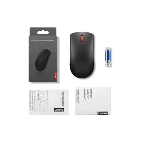 Lenovo Mouse Wireless 150 Compact - 2.40GHz / Black (GY51L52638) Lenovo