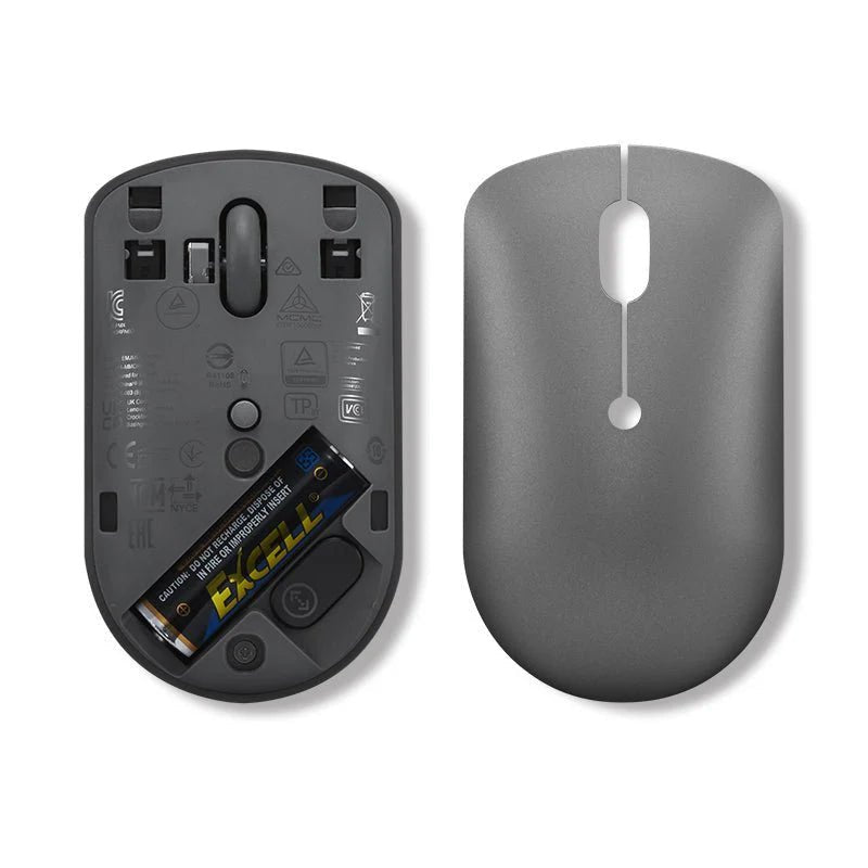 Lenovo 540 USB-C Wireless Compact Mouse - 2.40GHz / 2400dpi / USB-C Wireless Receiver / Optical / Storm Grey - Mouse Lenovo