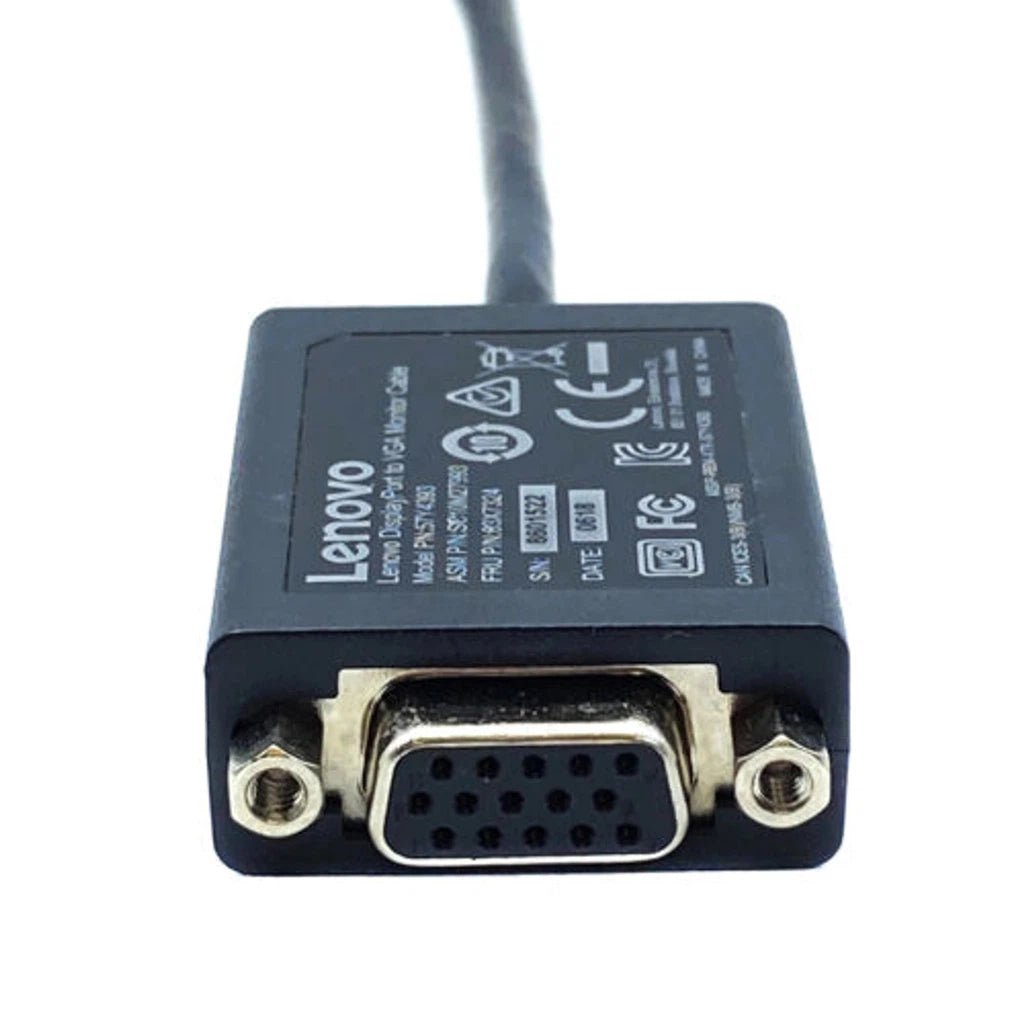 Lenovo DisplayPort to VGA Analog Monitor Converter Lenovo