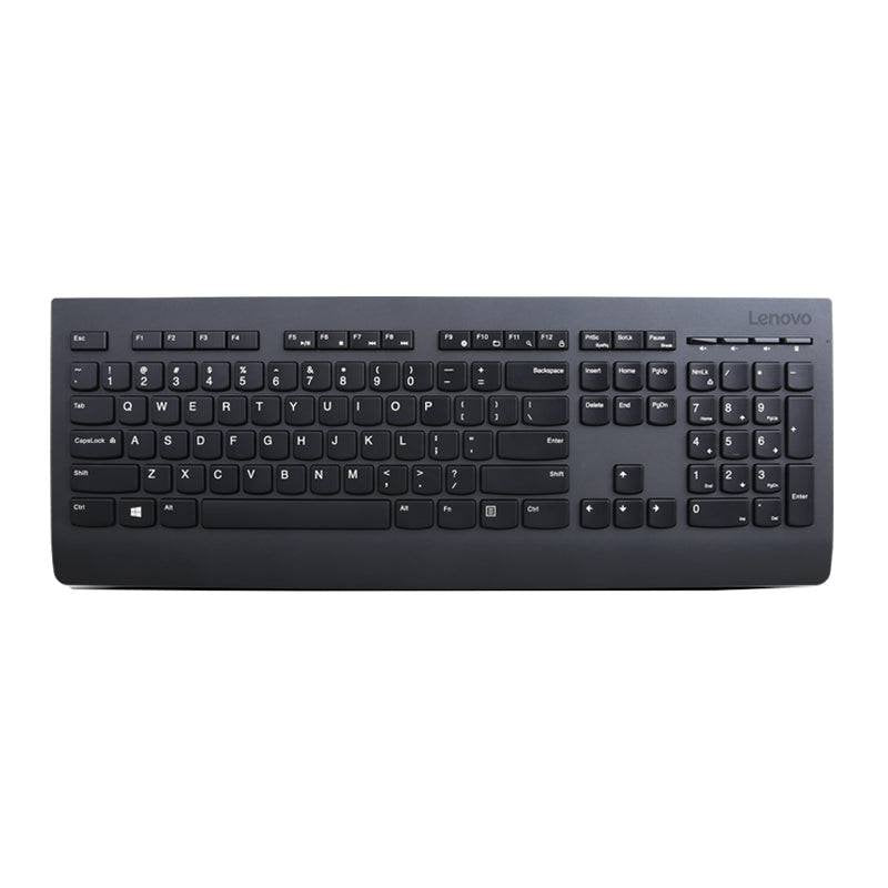 Lenovo Professional Plus Wireless Keyboard and Mouse Combo - 2.40GHz / 1600dpi / Laser / USB Wireless Receiver - Arabic / English keyboard & Mouse Combo Lenovo