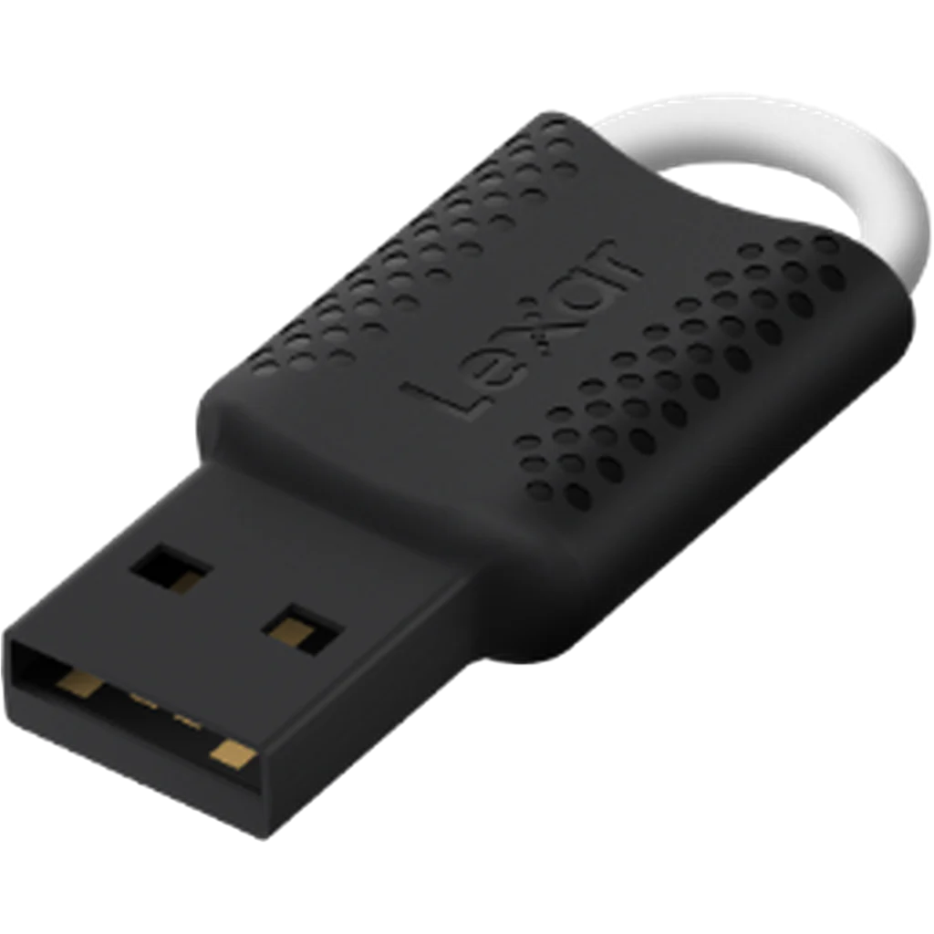 Lexar 16Gb Jumpdrive V40 Usb 2.0 Flash Drive - Black ColorWaves